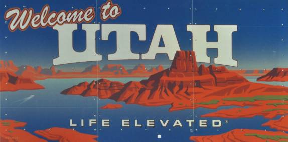 Chegando a Utah, nos Estados Unidos